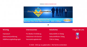 Bannerplatz Startseite unten