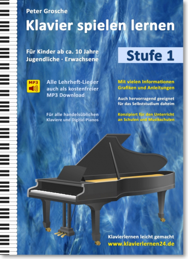 Klavier spielen lernen - Stufe 1