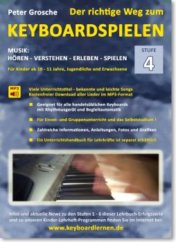 Der richtige Weg zum Keyboardspielen - Stufe 4