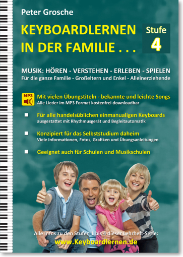 Keyboardlernen in der Familie - Stufe 4