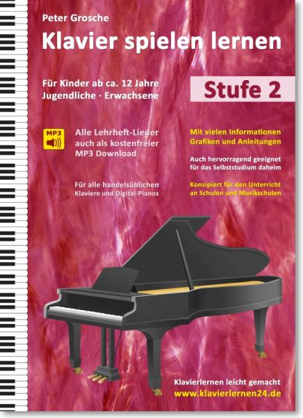 Klavier spielen lernen - Stufe 2