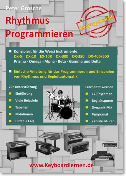 Rhythmus Programmieren für Wersi Instrumente - Kopie